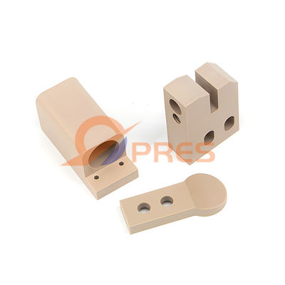 Buy Low friction coefficient and friction resistant natural color peek slider online manufacture