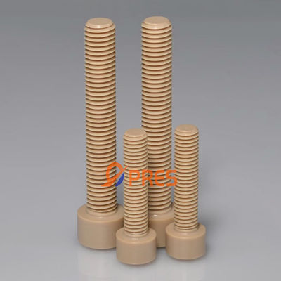 Good price Natural PEEK Hex Socket Thread Cap Cylinder Head Screw With Density 1.31 online